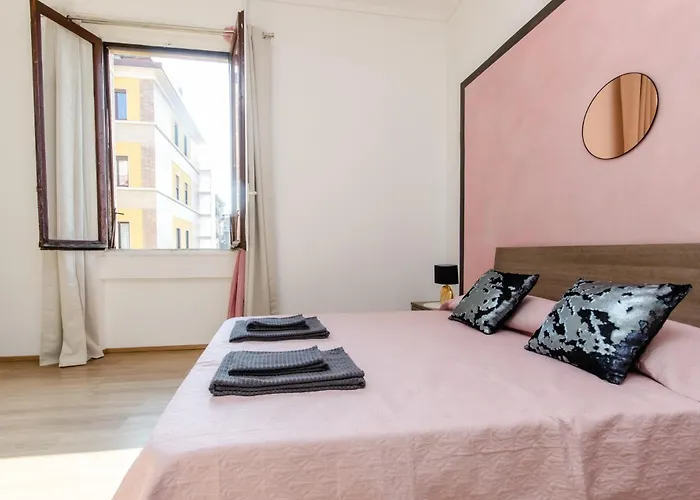 Pink Quarto em Acomodações Particulares Milão